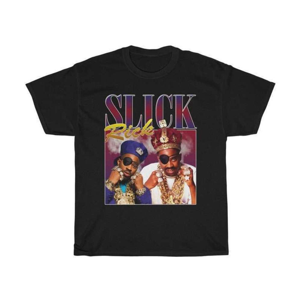 Slick Rick Rap Legend Hip Hop Graphic Streetwear Fan Gift Classic Unisex T-Shirt